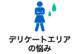 デリケートエリアの悩み