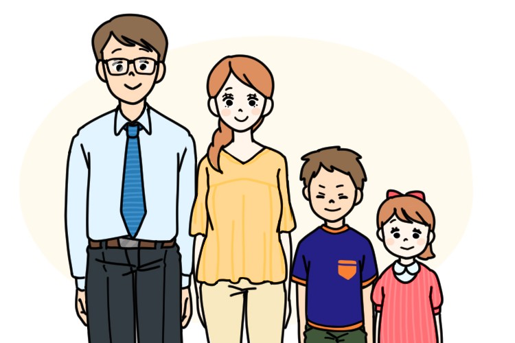 Aさん一家