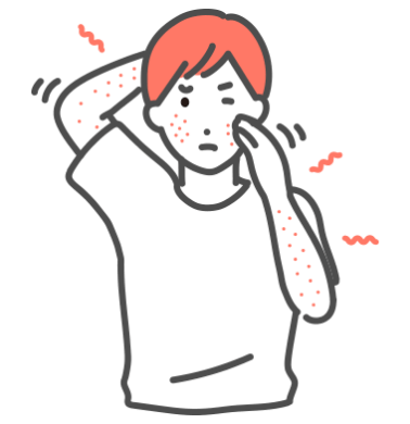 しっしん・皮膚炎