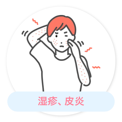 湿疹、皮炎