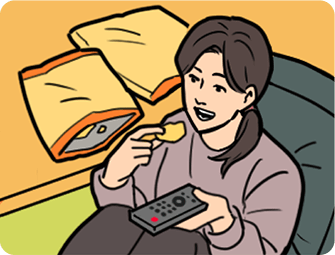 気付いたらスナック菓子に手が伸びている