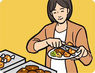 バイキングではいつも以上に食べてしまう