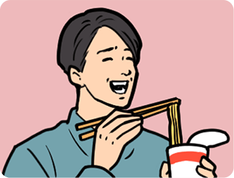 夜中に食べる脂ものが至福…