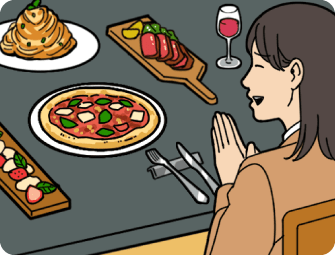 たまには豪華なイタリアンコース料理